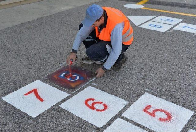 Ankara Büyükşehirden Çocuklar İçin Oyun Çizgileri