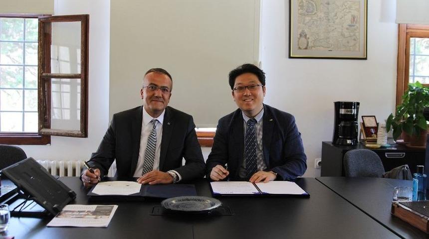 Kapadokya &Uuml;niversitesi Ve Kore Hankuk &Uuml;niversitesi Arasında Akademik İşbirliği Yapıldı