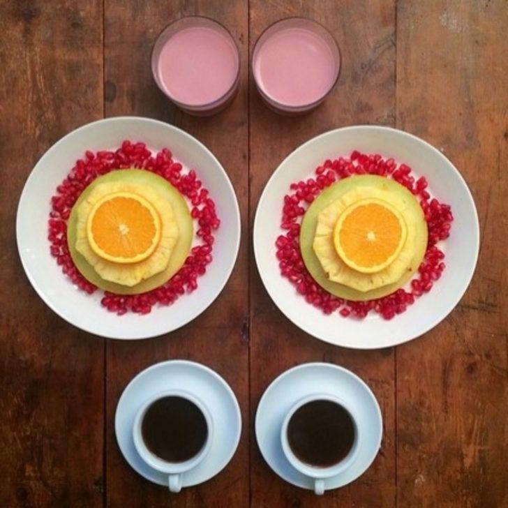 Muhteşem Görünen 17 Simetrik Kahvaltı Tabağı!