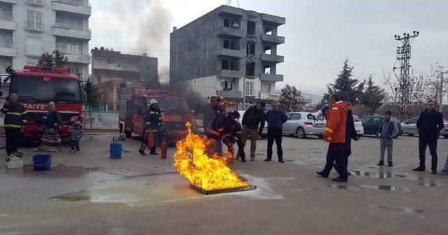 Dargeçit Devlet Hastanesinde Tatbikatı