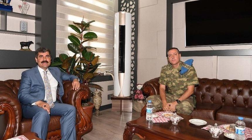 Albay Terzioğlu&rsquo;ndan Başkan Asya&rsquo;ya İade-i Ziyaret