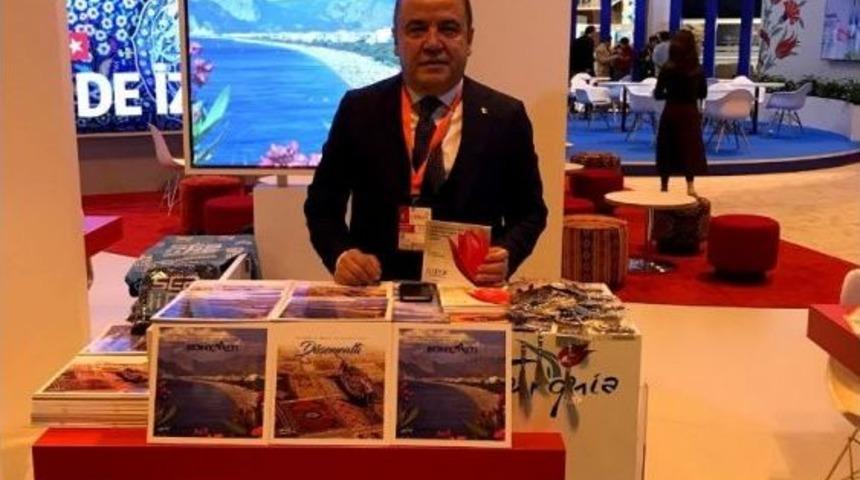 Başkan B&ouml;cek, Fıtur Fuarı&rsquo;nda