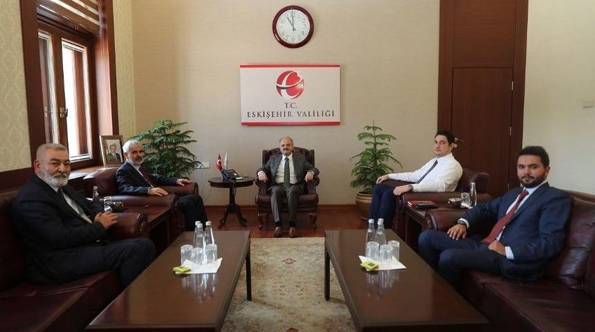 Mhp Eskişehir Milletvekili Sazak’tan Vali Çakacak’a Ziyaret
