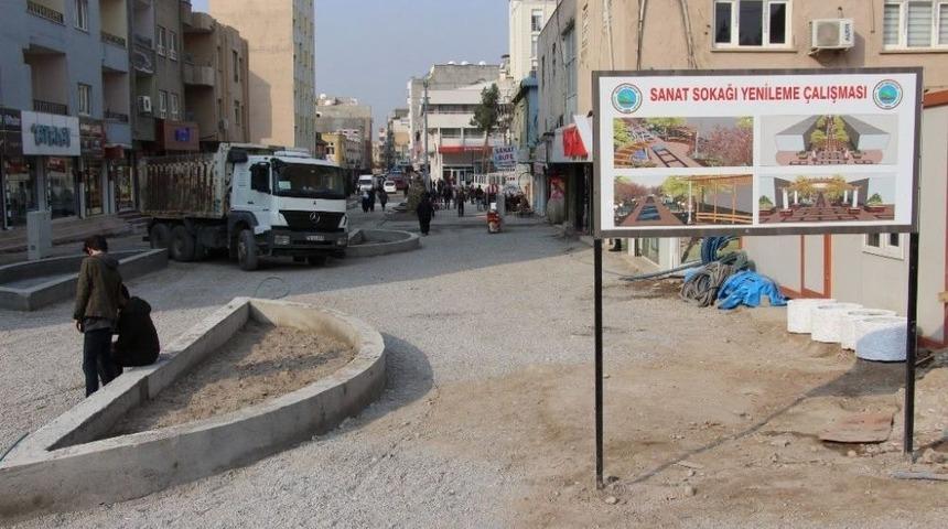 Silopi Sanat Sokağı &Ccedil;alışmaları Devam Ediyor