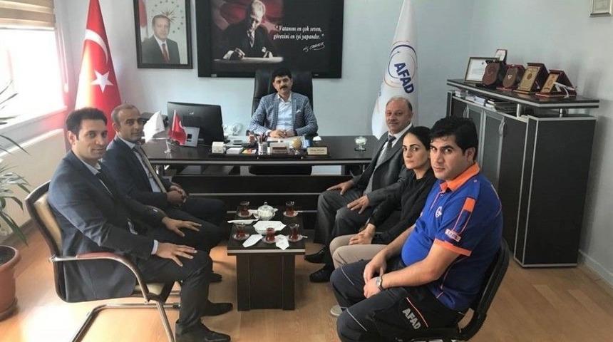 Afad Başkanlığı Haberleşme Ve Bilgi Sistemleri Daire Başkanı Keskin Kars&rsquo;ta