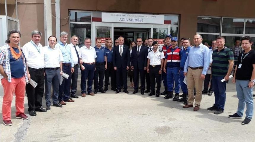 &Ccedil;orlu Devlet Hastanesinde Jandarma G&ouml;reve Başladı