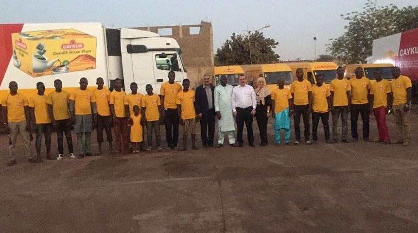 &Ccedil;aykur Batı Afrika&rsquo;ya &Ccedil;ıkarma Yaptı