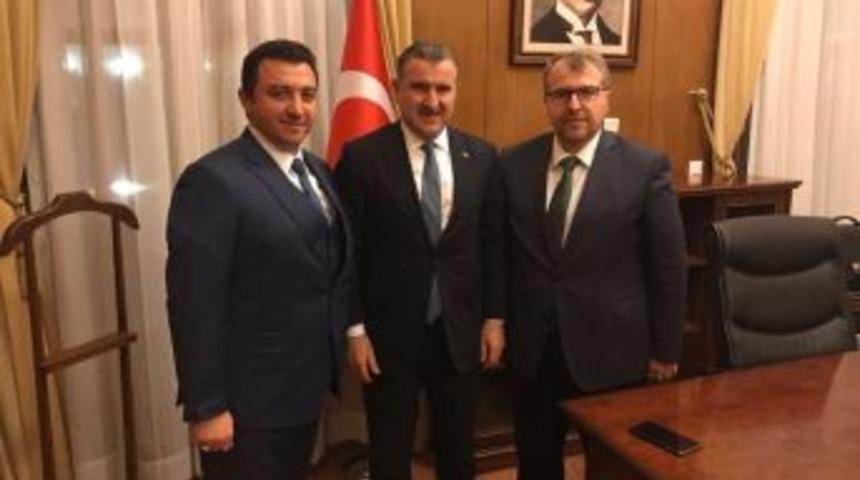 Başkan Bakıcı&rsquo;dan Spor Bakanı Osman Aşkın Bak&rsquo;a Ziyaret
