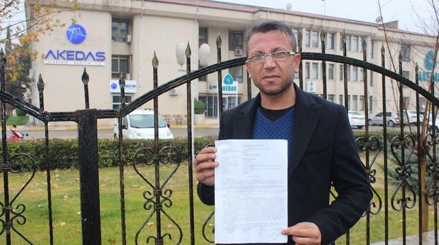 Vatandaş Akedaş Yetkilisi Hakkında Şikayet&ccedil;i Oldu