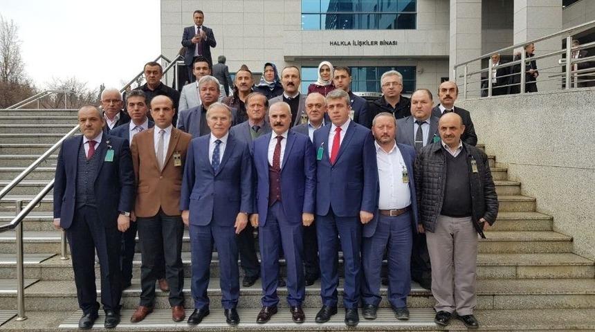 Şahin Ve Uysal, Eskipazar Heyetini Tbmm&rsquo;de Ağırladı