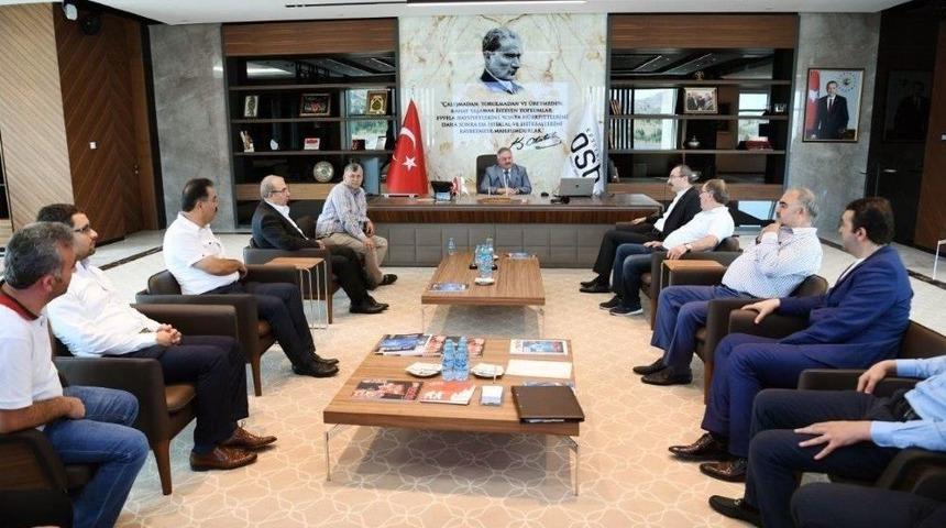 Kto Y&ouml;netim Kurulu Kayseri Osb&rsquo;yi Ziyaret Etti