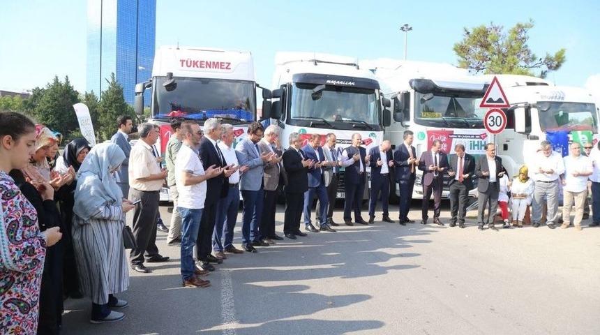 Bursa&rsquo;dan Suriye&rsquo;ye Yardım Konvoyu