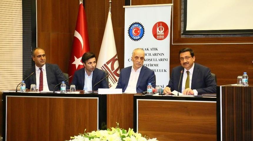 T&uuml;rk-iş Ve Ke&ccedil;i&ouml;ren Belediyesinden Atık Toplayıcılar İ&ccedil;in Proje