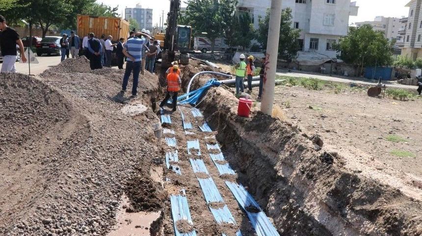 Siverek&rsquo;te Alt Yapı &Ccedil;alışmaları S&uuml;r&uuml;yor