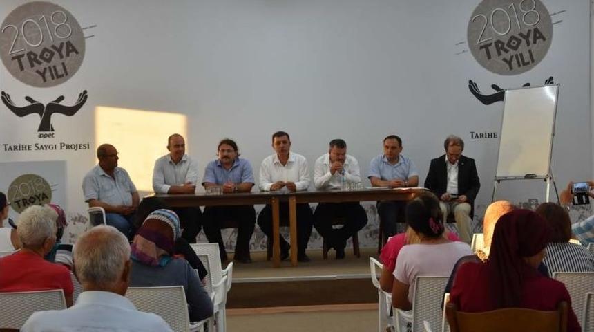 2018 Troya Yılında Tevfikiye K&ouml;y&uuml;&rsquo;nde Hibeler Ve Kredi Destekleri Programı Anlatıldı