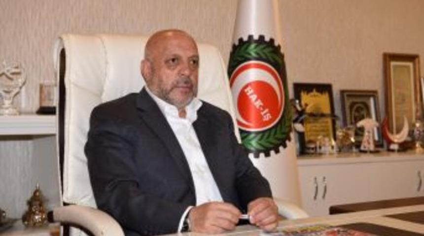 Hak-iş Genel Başkanı Arslan&rsquo;dan Abd&rsquo;ye Tepki