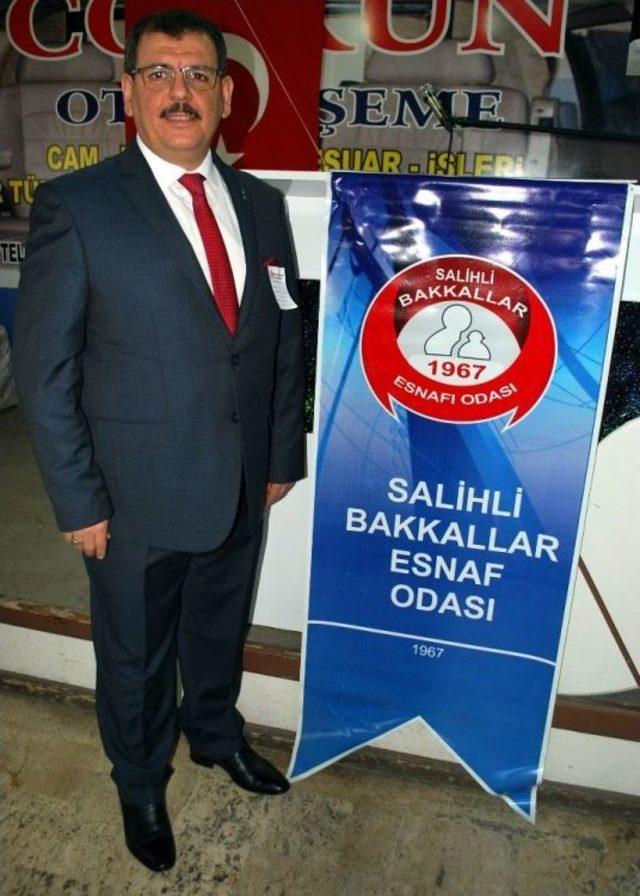 Salihli’de Bakkallar 4. Kez İsmail Ünlü’ye Emanet