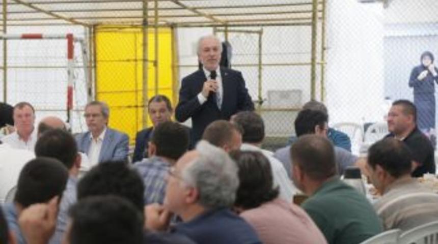 Başkan, Fatih Sanayi Sitesi Esnaflarıyla Buluştu