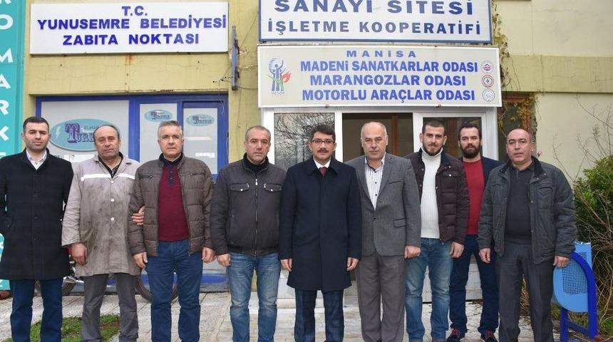 Başkan &Ccedil;elik&rsquo;ten Oda Başkanlarına Tebrik Ziyareti