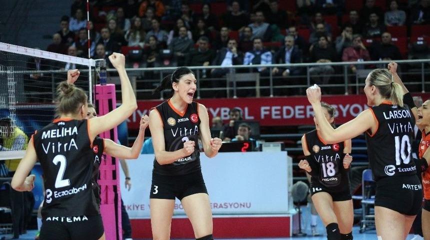 Vestel Venus Sultanlar Ligi: Eczacıbaşı Vitra: 3 - Galatasaray: 2