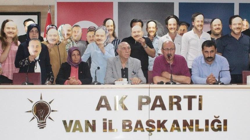Van&rsquo;da Abd&rsquo;nin Skandal Kararına Maskeli Tepki