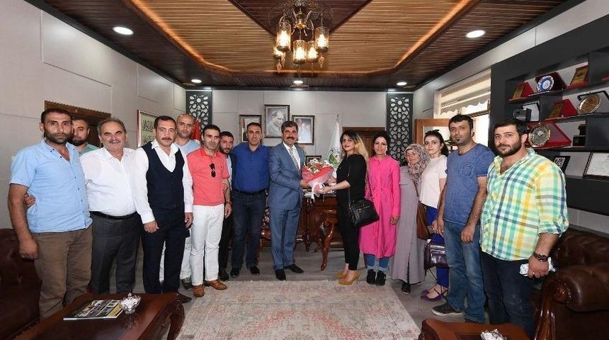 Stk&rsquo;lardan Başkan Asya&rsquo;ya Teşekk&uuml;r Ziyareti