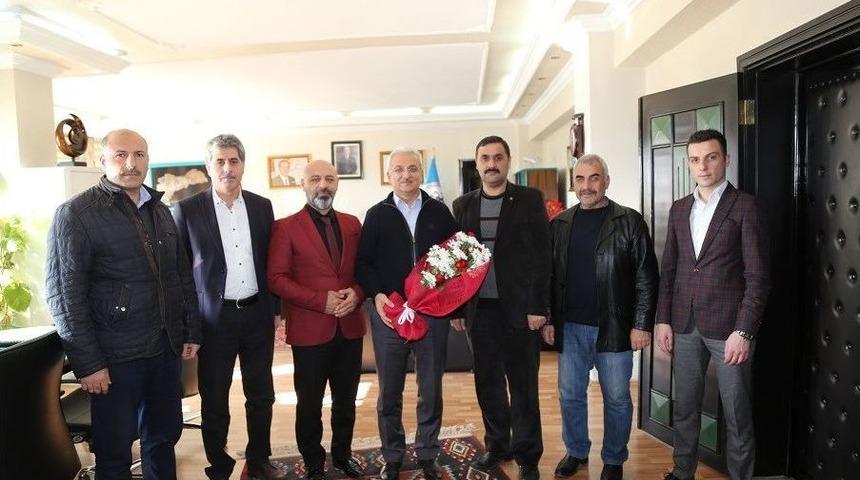 Harun Mutlu&rsquo;dan Başkan Başsoy&rsquo;a Ziyaret