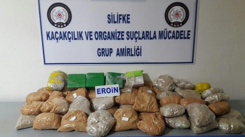 Silifke’de Uyuşturucu Ve Kaçakçılık Operasyonları