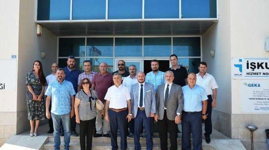 Ayto&rsquo;dan İl&ccedil;e Oda Borsalara Ziyaret