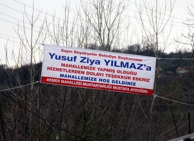 Büyükşehirin 4 Milyonluk Beton Yol Projesi Hayata Geçti