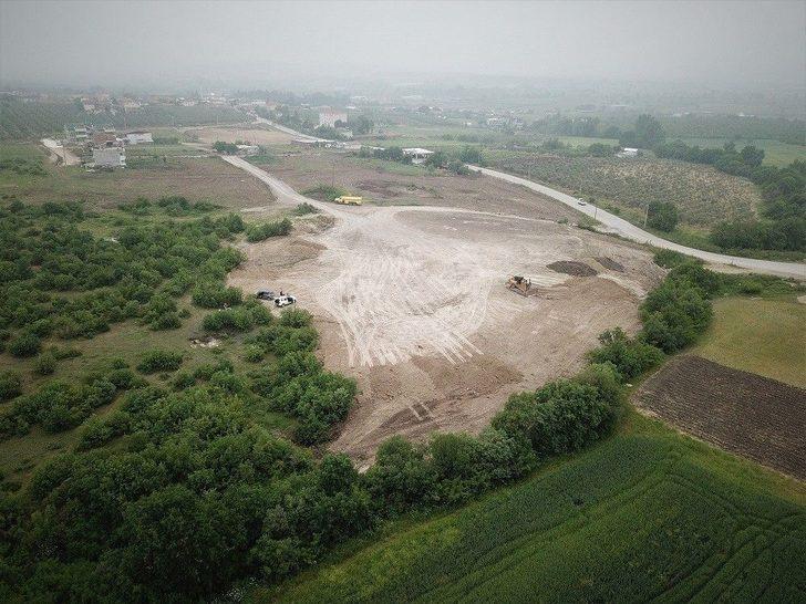 Bursa’da Bataklık Alanlara Meyve Fidanları Dikildi G4