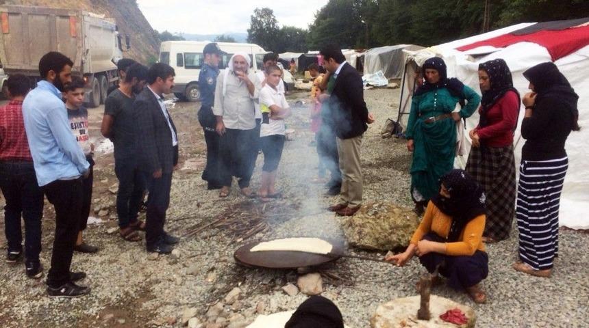 Kaymakam Özerden’den Mevsimlik Tarım İşçilerine Yakın İlgi