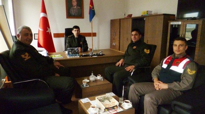 Komşu Jandarma Komutanları Bir Arada