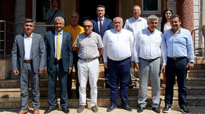 Atso Y&ouml;netiminden Serik Ve Manavgat&rsquo;ta B&ouml;lgesel İşbirliği &Ccedil;alışmaları