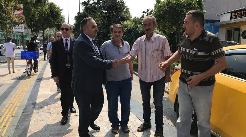 Başkan Ay, Esnafın Fikrini Alıyor