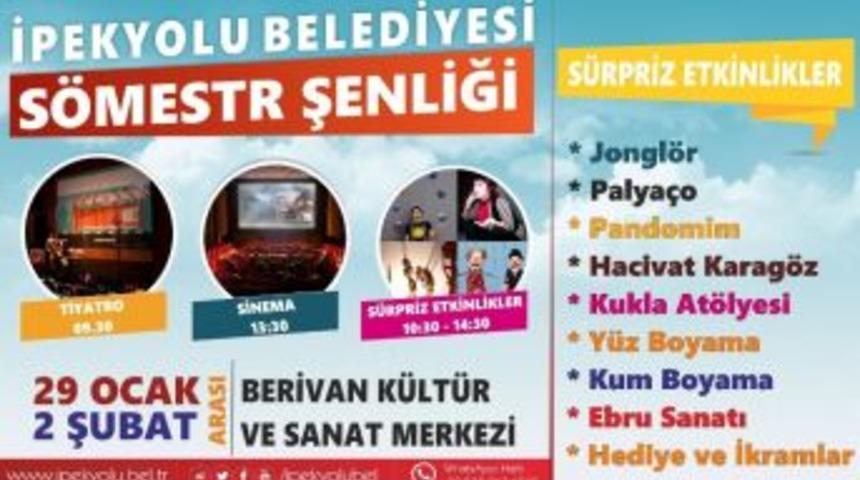 İpekyolu&rsquo;nda S&ouml;mestr Şenliği