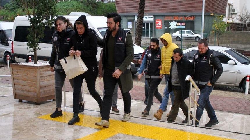 G&ouml;zaltına Alınan 15 Uyuşturucu Taciri Adliyede