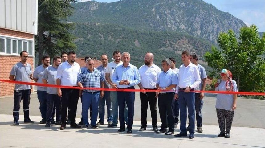 Başkan Yaman, Temel Atma Törenine Katıldı