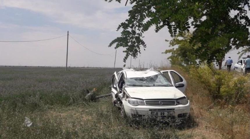 Aksaray&rsquo;da Tatil D&ouml;n&uuml;ş&uuml; Kaza: 1 &Ouml;l&uuml;, 3 Yaralı