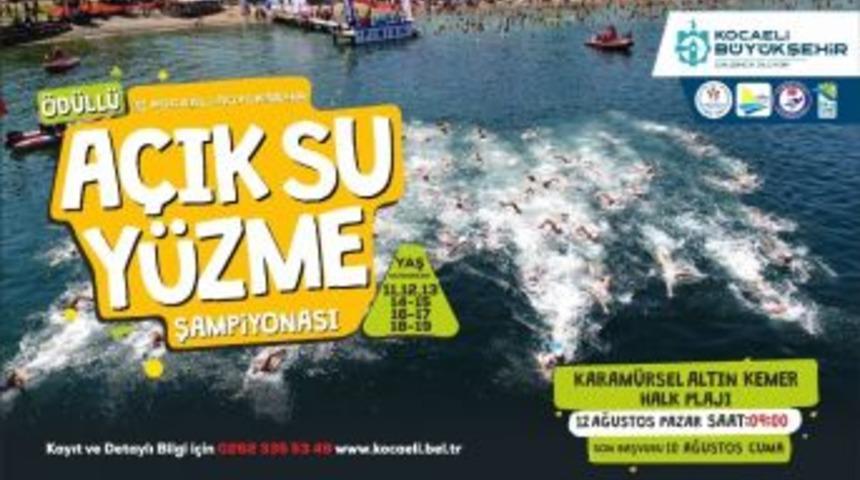A&ccedil;ık Su Y&uuml;zme Şampiyonası Başlıyor