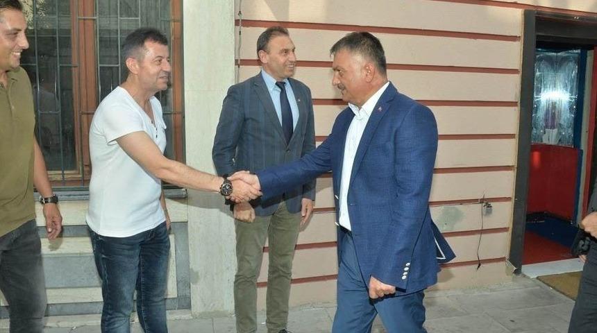 Vali Yazıcı&rsquo;dan Ato Ziyareti