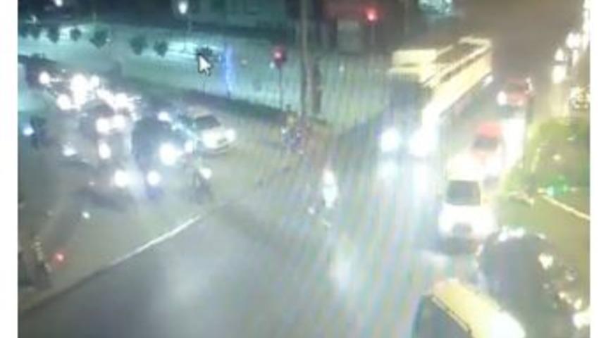 Motosikletli 2 Gencin Öldüğü Kaza Mobese Kamerasında