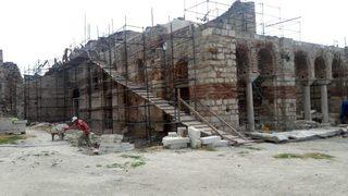 Enez’deki Fatih Camii Ezan Sesini Bekliyor