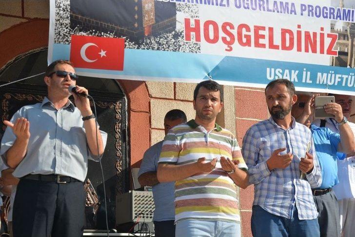 Uşak’tan Son Hacı Kafilesi Yola Çıktı G1