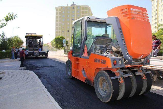 Karaman’da Asfalt Çalışmaları Sürüyor