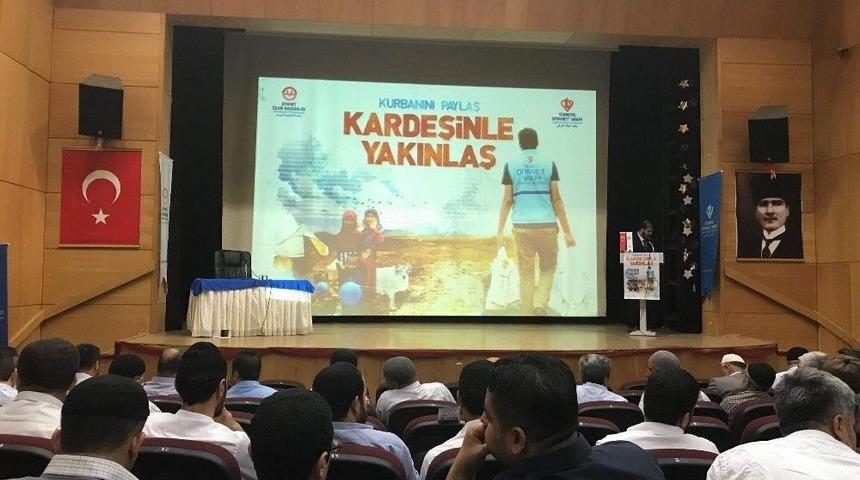 Kurban Kesim Organizasyonu Toplantısı Siirt&rsquo;te Yapıldı