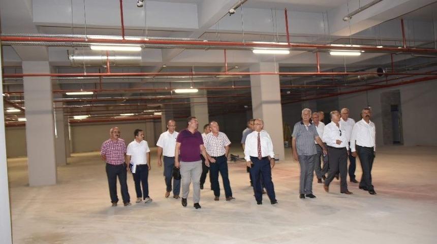 Salihli&rsquo;de Esnaf Odası Başkanları Projeleri İnceledi