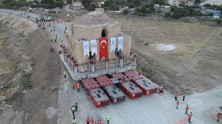 Tarihi Artuklu Hamamı Yeni Yerine Taşınıyor