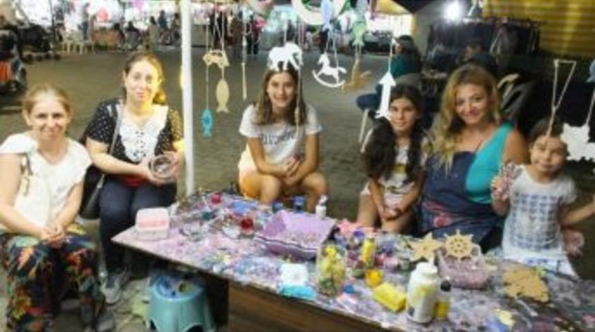 Burhaniye&rsquo;de &Ccedil;ocuklara Ahşap Boyama Kursu