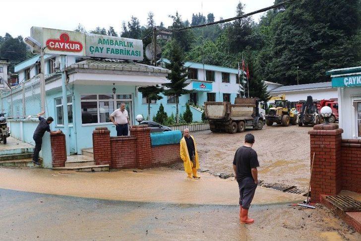 Rize’de 5 Ev Tedbir Amaçlı Boşaltıldı G3